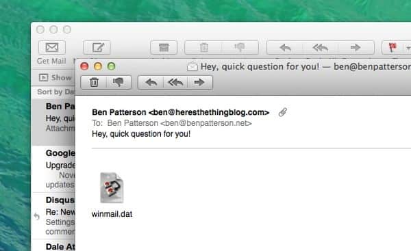 free winmail.dat reader for mac
